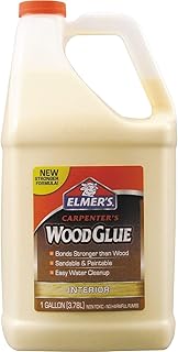 Elmer's E7050LMR Carpenter's Wood Glue, 1 Gallon
