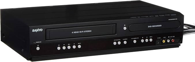 SANYO DVD Recorder/VCR Combo 2-way recording