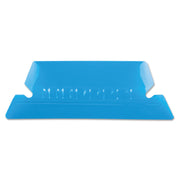 Hanging Folder Tabs by Pendaflex – Polyvinyl Chloride (PVC), Blue, Model PFX42BLU