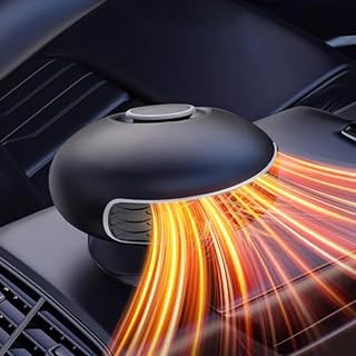 Car Heater for BMW M4 M4 Competition CSL, Portable Car Heaters for Vehicle, 360° Rotatable Portable Windshield Defogger and Defroster, Plugs into Cigarette Lighter, 24v