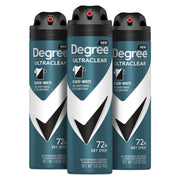 Men Antiperspirant Deodorant Dry Spray Black + White 3 Pack 3.8 oz by Degree – 3.8 Ounce (Pack of 3), white, Pack of 3, Model 43224-21428