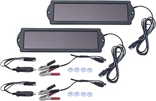 Nature Power 1.5W Amorphous Solar Battery Maintainer-2 Pack