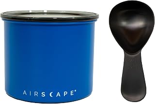 Planetary Design Airscape Stainless Steel Coffee Canister & Scoop Bundle - Food Storage