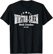 Winston Salem NC Shirt Distressed Vintage Home City Pride T-Shirt