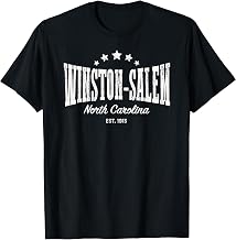 Winston Salem NC Shirt Distressed Vintage Home City Pride T-Shirt