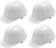 Pyramex SL Series Cap Style Hard Hat with 4 Point Ratchet - Durable HDPE Shell for Reliable Impact Protection, Rain Trough, Low Profile Design, Lightweight Comfort for All Head Sizes