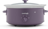 Crock-Pot Design Series 7-Quart Manual Slow Cooker, Purple Potato