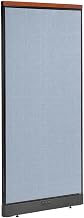 Electric Office Partition Panel by Global Industrial – Alloy Steel, Blue, Model 277544EBL