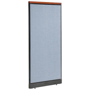 Electric Office Partition Panel by Global Industrial – Alloy Steel, Blue, Model 277544EBL