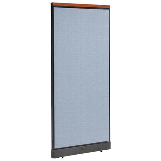 Electric Office Partition Panel by Global Industrial – Alloy Steel, Blue, Model 277544EBL