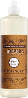 SC Johnson MRS. MEYER'S CLEAN DAY Dish Soap Acorn Spice, 16 Fl Oz