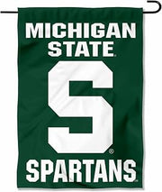 MSU Spartans Garden Flag and Yard Banner