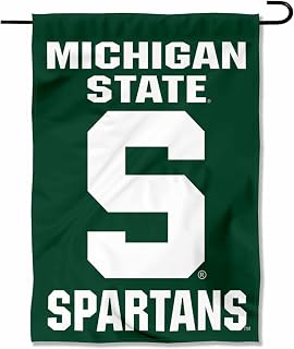 MSU Spartans Garden Flag and Yard Banner