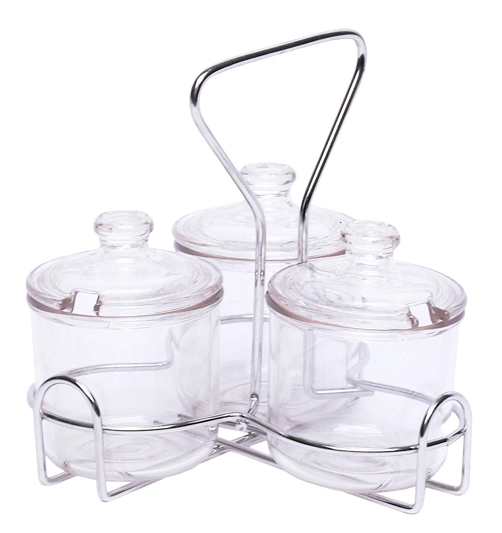 () 8 oz Condiment Jar - Camwear® by Cambro – 8-Ounce, 8.0 ounces, Plastic, Clear, Pack of 24