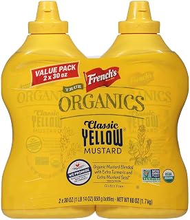 French's True Organic Mustard, 30 oz., 2-count