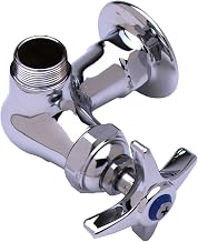 TS Brass B-0210-LN Single Basin Wall-Mount Faucet, Chrome
