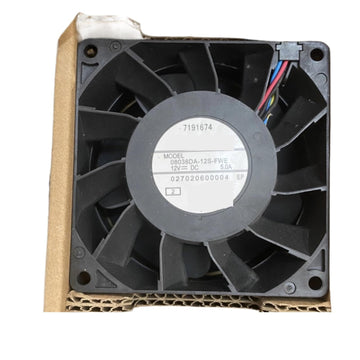 08038DA-12S-FWE DC 12V 5.0A 80x80x38mm Server Cooling Fan by TRCSNPWSCW – One Size, One Color, Model TRCSNPWSCW