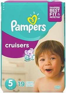 Pampers Cruisers Diapers Size 5 19 Count