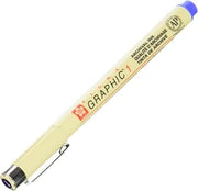 Sakura SAKXSDK1.36 Pigma Graphic Pen, Blue
