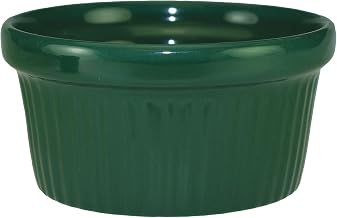 Ceramic Fluted Ramekin, 3 oz, Green