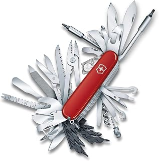 Victorinox Swiss Champ XXL 73 Function Large Pocket Knife, Red