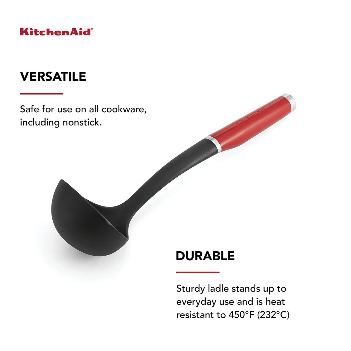KitchenAid Red / One Size / Ladle Ladles