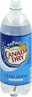 Canada Dry Club Soda, 33.8 fl oz