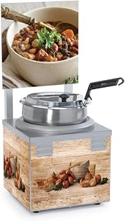 Nemco (6510A-S7) Single 7 Qt Soup Merchandiser w/ Header