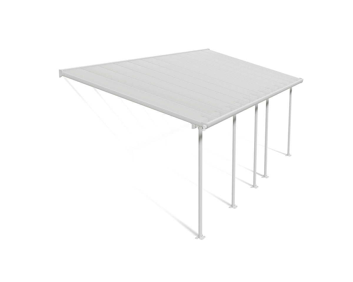 Palram White / 10' x 24' / Modern Awnings