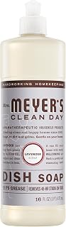 Mrs. MEYER'S Clean Day, Liquid Dish Soap, Lavender Scent, 16 Ounce