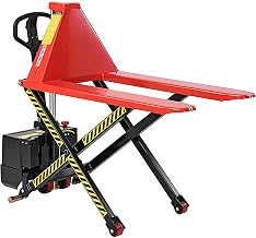 Global Industrial Battery High Lift Skid Truck, 3300 Lb. Capacity, 21" x 44" Forks