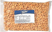 Fisher Cashews, Whole, Roasted, No Salt, 5-Pound Packages