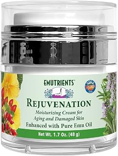 Montana Emu Ranch - Rejuvenation Cream 1.7 Ounces - Enhanced with Pure Emu Oil