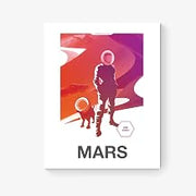 Mission To Mars Dune Scouts Artemis Moon Plan Rocket Launch Living Room Wall Art Prints (MtMDS, 11x14) Unframed 8"x10"