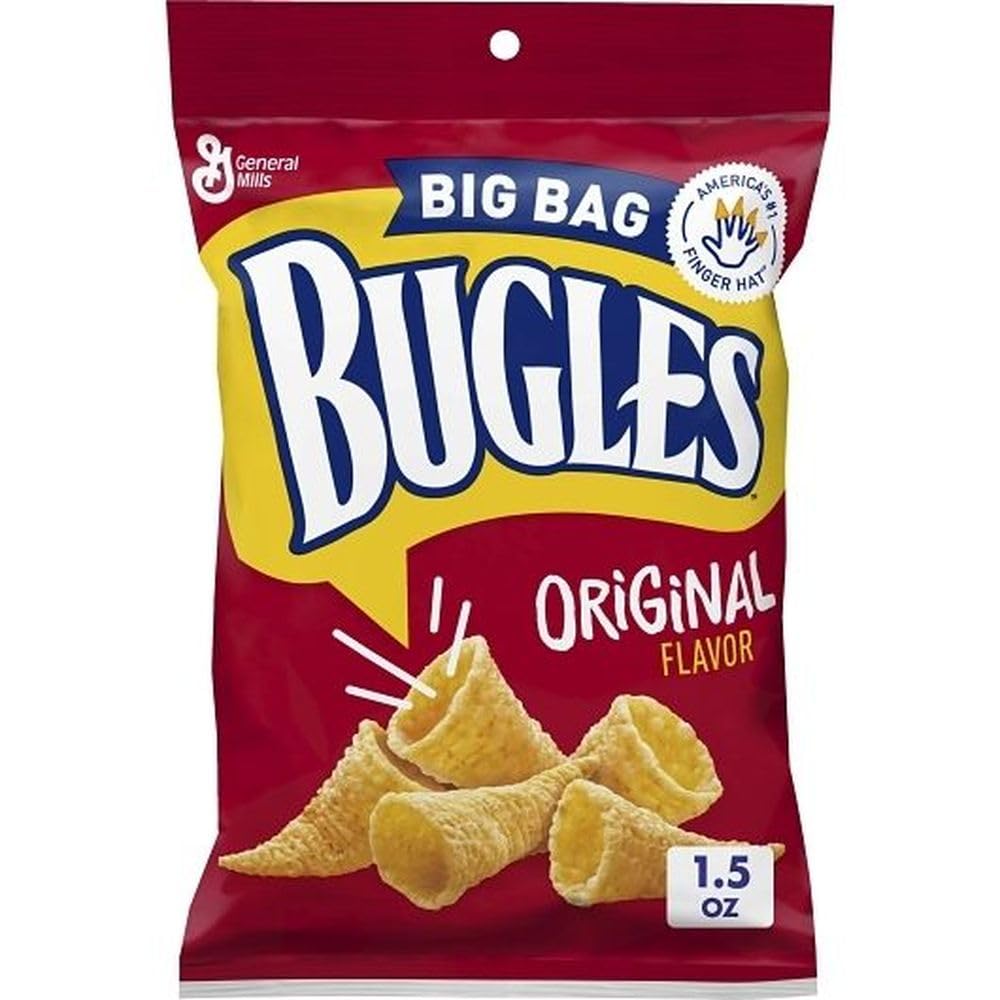 Bugles Original Chips by General Mills – 1.5 Ounce (Pack of 36), Pack of 36