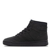 Kid's Noah High-Top Retro Sneaker by Lee – Black Mono, Model GP00058-9800
