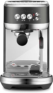Breville BES500BST Bambino Plus Espresso Machine, Black Stainless Steel