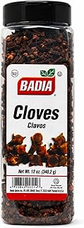 Badia Whole Cloves, 12 oz – Whole Aromatic Spice for Cooking & Baking