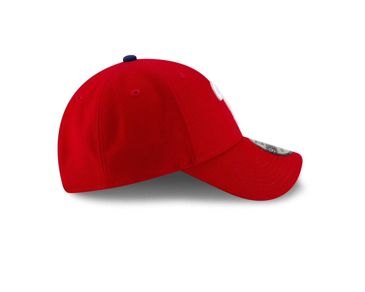 MLB The League 9Forty Home Adjustable Hat by New Era – One Size, Polyester, Red, Model NE11997839