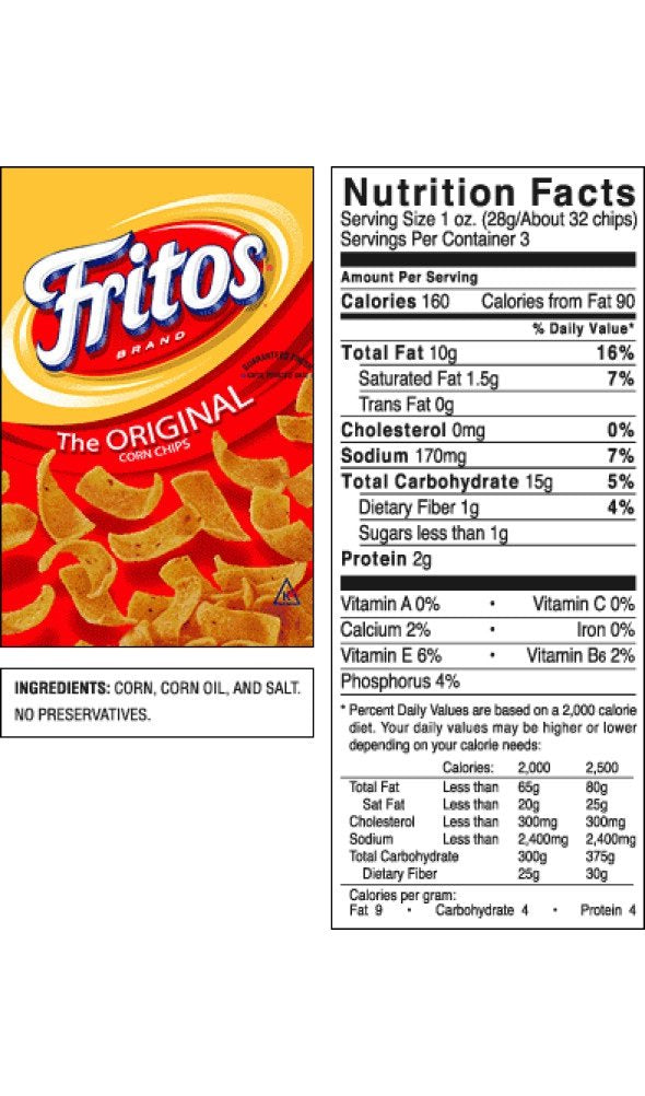Corn Chips by Frito Lay – 1 Count (Pack of 48), Pack of 48