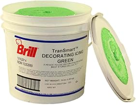 Brill Transmart Green Decorating Icing, 14 Pound Pail -- 1 each.