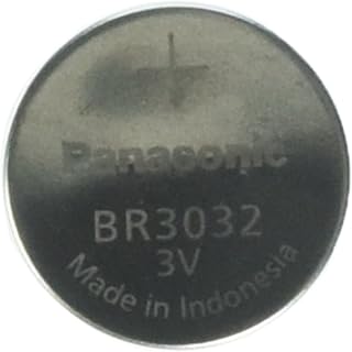 Panasonic Battery, Lithium Button Cell Br3032- Br 3032 (3 Pieces)