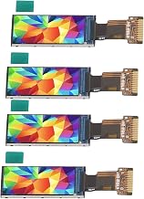 Walfront 4PCS 0.96in TFT Color IPS Display Screen LCD Module 80x160 Resolution ST7735S Drive SPI Interface with High Light Transmittance and Quick Response for Controller Boards