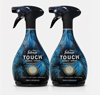 Febreze Fabric Spray Rainforest Scent Pack of 2 (27FL OUNCES)