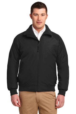 Challenger Jacket by Port Authority – Large, Nylon, True Black/ True Black, Model J754
