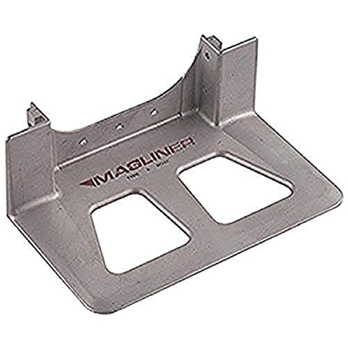 14" x 7-1/2" Die-cast Noseplate For Hand Truck by Magliner – 7-1/2x14"., Aluminum, Silver, Model 300200