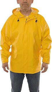 TINGLEY Standard Weather-Tuff Heavy Duty Waterproof Jacket With Attached Hood