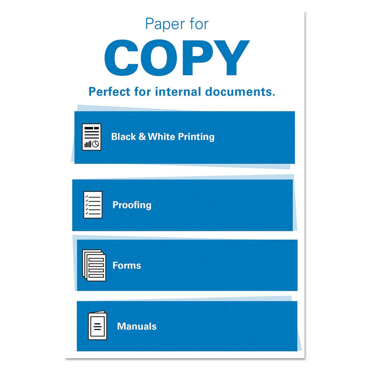 Paper for Copy Copy & Multipurpose Paper by Hammermill – White, Pack of 5000, Model 105007