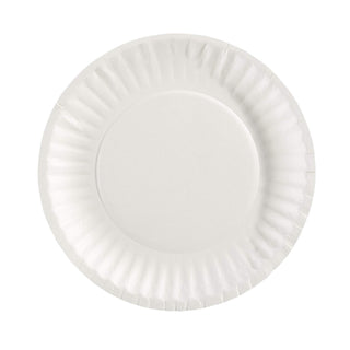Dixie 6in Light-Weight Paper Plates by GP PRO (Georgia-Pacific) – 6 in, Paper, White, Pack of 1000, Model 702622WNP6