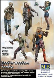 Masterbox 1:35 - Zombieland, Kit No. 2, Zombies